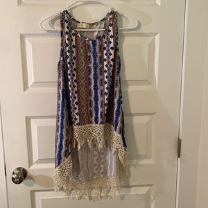 Altar’d state crocheted detail top